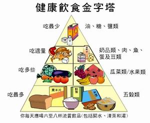 健康飲食金字塔